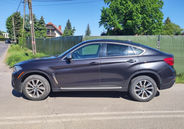 BMW X6 cena 129900 przebieg: 45000, rok produkcji 2015 z Węgrów małe 154